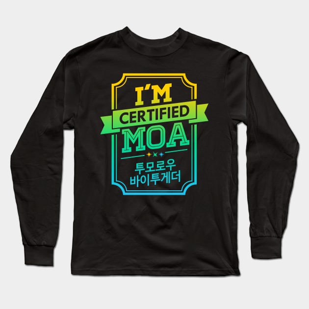 Certified TXT MOA Long Sleeve T-Shirt by skeletonvenus